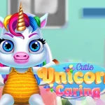 Cutie Unicorn Care igra online - igraj besplatno