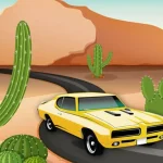 Desert Car Race igra online - igraj besplatno