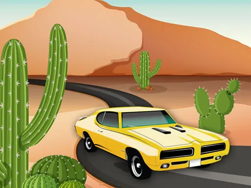 Desert Car Race igra online - igraj besplatno