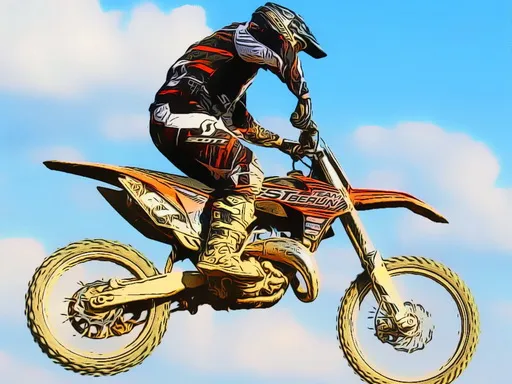 Dirtbike Racing Stunts igra online - igraj besplatno