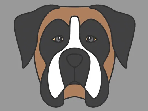 Doggy Face Coloring igra online - igraj besplatno