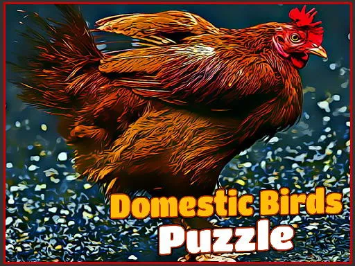 Domestic Birds Puzzle igra online - igraj besplatno