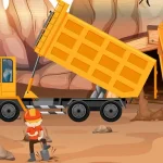 Dump Trucks Hidden Objects igra online - igraj besplatno