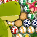 Egg Shooter Bubble Dinosaur igra online - igraj besplatno