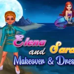 Elena and Sarah Makeover and Dressup igra online - igraj besplatno