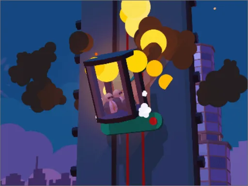 Elevator Fall igra online - igraj besplatno