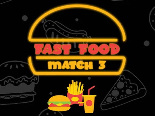 Fast Food Match 3 igra online - igraj besplatno