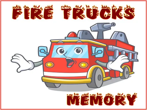 Fire Trucks Memory igra online - igraj besplatno