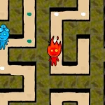 Fireboy and Watergirl Maze igra online - igraj besplatno