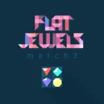 Flat Jewels Match 3 igra online - igraj besplatno