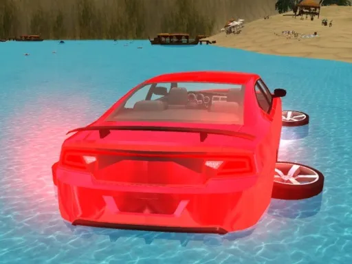 Floating Water Surfer Car igra online - igraj besplatno