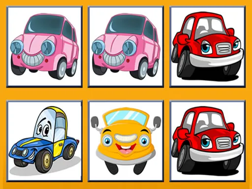 Funny Cars Memory igra online - igraj besplatno