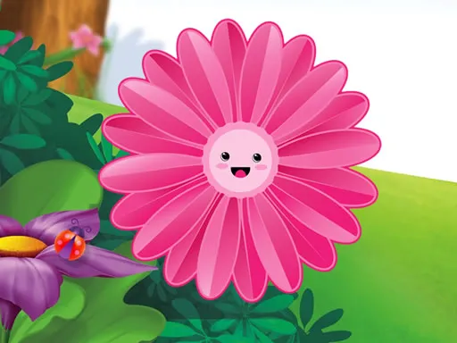 Funny Flowers Jigsaw igra online - igraj besplatno