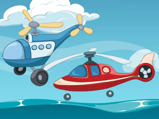 Funny Helicopter Memory igra online - igraj besplatno