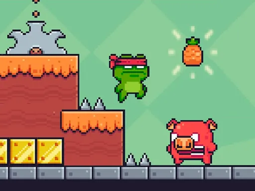 Funny Pixel Adventure igra online - igraj besplatno