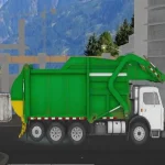 Garbage Truck Sim 2020 igra online - igraj besplatno