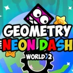 Geometry neon dash world 2 igra online - igraj besplatno