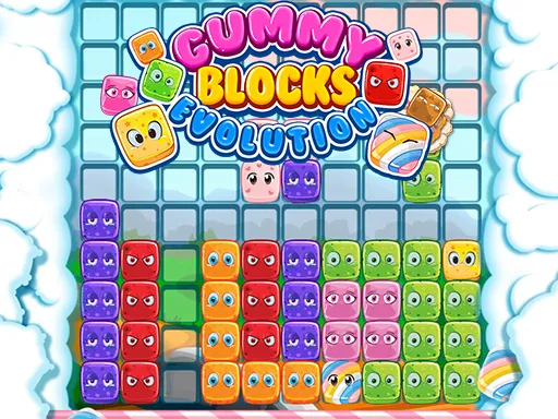 Gummy Blocks Evolution igra online - igraj besplatno