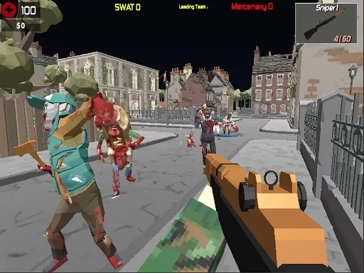 GunGame Poligon Battle Royale igra online - igraj besplatno