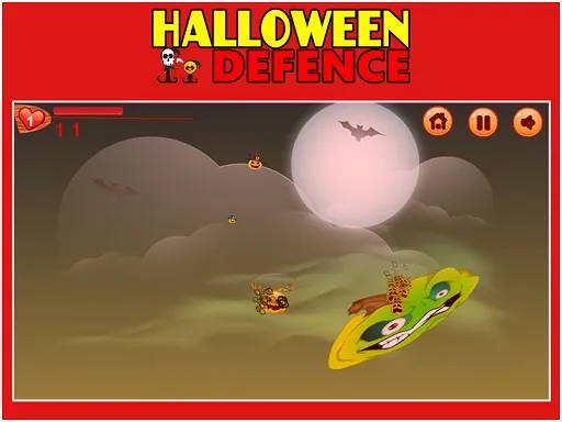 Halloween Defence 1 igra online - igraj besplatno