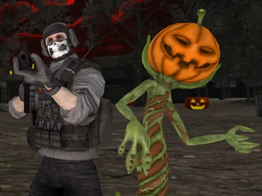 Halloween Multiplayer Shooter igra online - igraj besplatno
