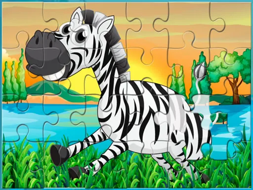 Happy Animals Jigsaw Game igra online - igraj besplatno
