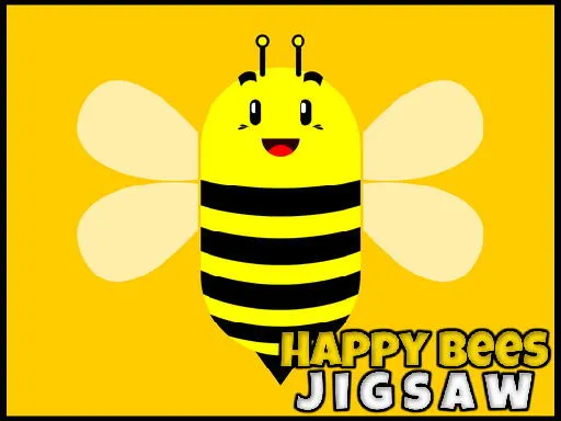 Happy Bees Jigsaw igra online - igraj besplatno