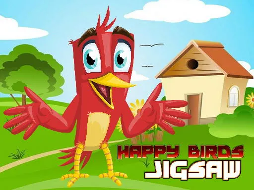 Happy Birds Jigsaw igra online - igraj besplatno