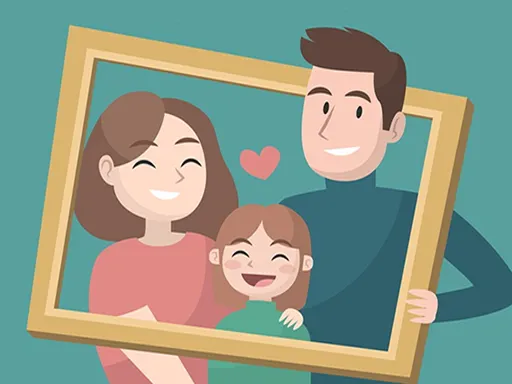 Happy Family Puzzle igra online - igraj besplatno