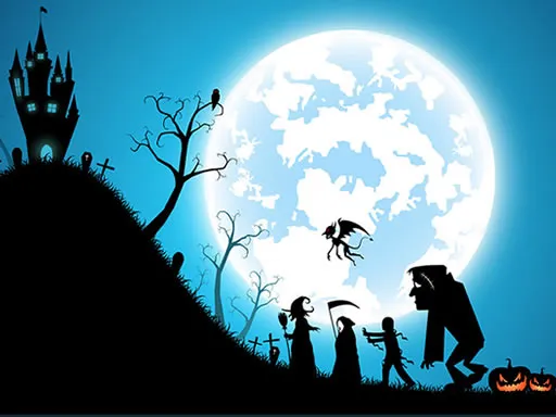Happy Halloween Jigsaw igra online - igraj besplatno