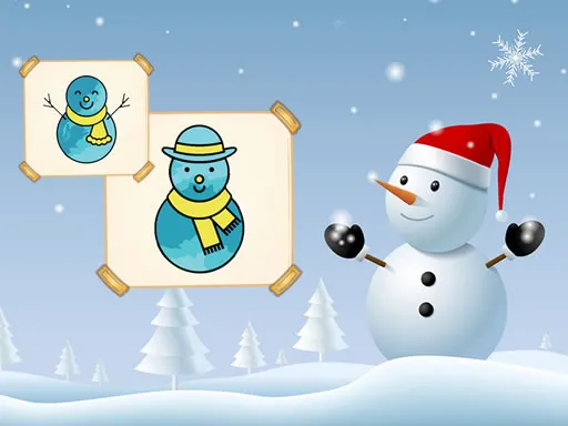 Happy Snowman Coloring igra online - igraj besplatno