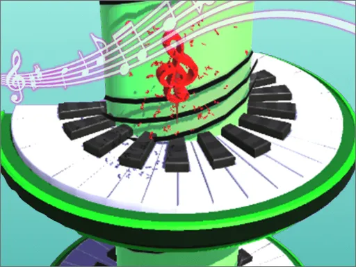 Helix Piano Tile igra online - igraj besplatno