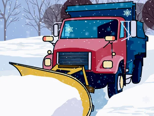 Hidden Snowflakes in Plow Trucks igra online - igraj besplatno