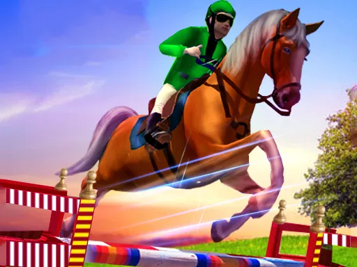 Horse Show Jump Simulator 3D igra online - igraj besplatno