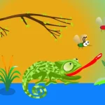 Hungry Chameleon igra online - igraj besplatno