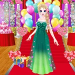 Ice Princess is preparing for spring ball igra online - igraj besplatno