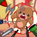 Kick The Teddy Bear igra online - igraj besplatno