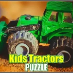 Kids Tractors Puzzle igra online - igraj besplatno