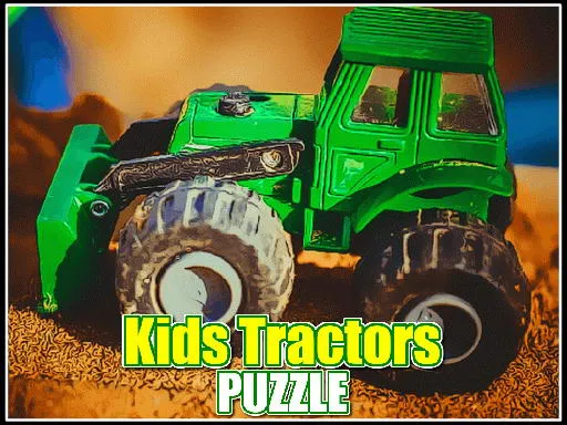Kids Tractors Puzzle igra online - igraj besplatno