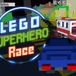 Lego Superhero Race igra online - igraj besplatno