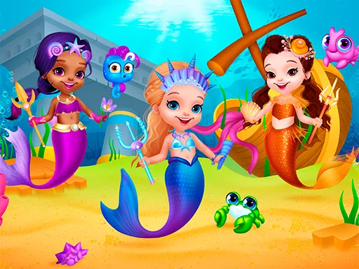 Little Mermaids Dress Up igra online - igraj besplatno