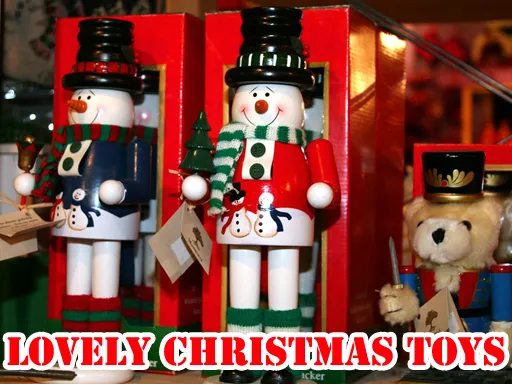 Lovely Christmas Toys Puzzle igra online - igraj besplatno