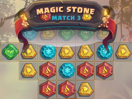 Magic Stone Match 3 Deluxe igra online - igraj besplatno