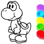 Mario Coloring Book igra online - igraj besplatno
