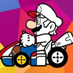 Mario Driving Coloring Book igra online - igraj besplatno