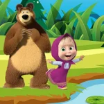 Masha and the Bear Jigsaw Puzzles igra online - igraj besplatno