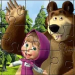Masha Puzzle Time igra online - igraj besplatno