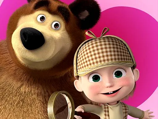 Masha Spot the Differences igra online - igraj besplatno