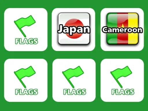 Memory with Flags igra online - igraj besplatno
