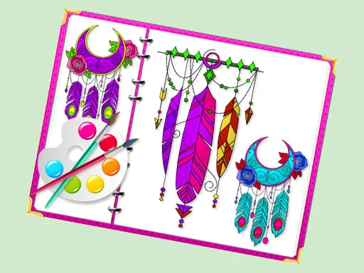 Miraculous Dream Catcher Coloring Book igra online - igraj besplatno